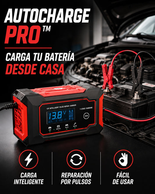 🔋 Autocharge Pro™ | Cargador Inteligente de Baterías