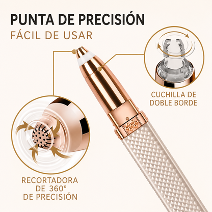 🌸 BellaLine™ Pro | Depilador Facial y de Cejas Profesional