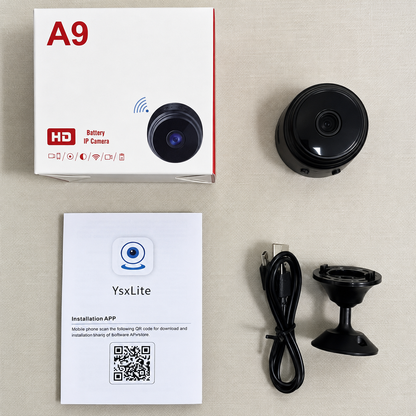 📹 SafeCam Mini A9 | Cámara WiFi de Seguridad