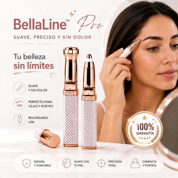 🌸 BellaLine™ Pro | Depilador Facial y de Cejas Profesional